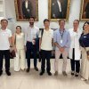 Representantes da empresa Tuoren vêm da China para visitar a Santa Casa de Santos